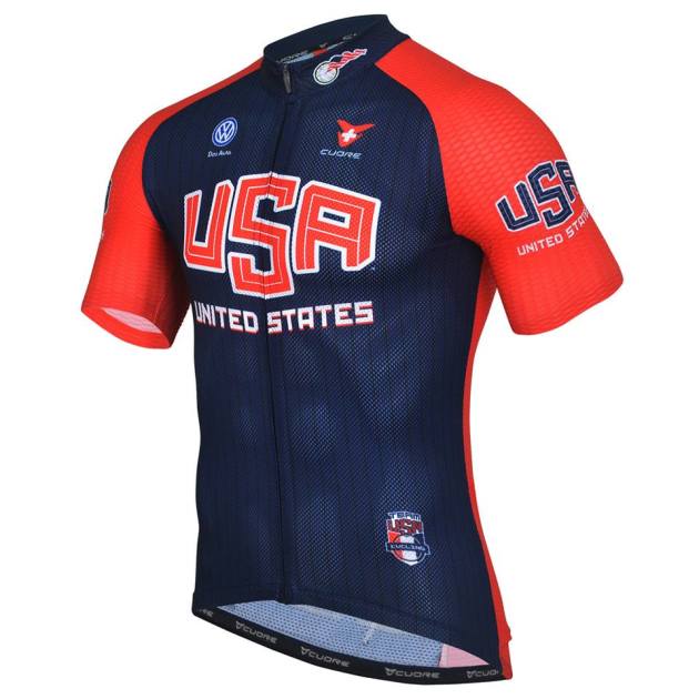 In addition to the IAM Cycling pro team, Cuore is also the technical apparel sponsor for USA Cycling.